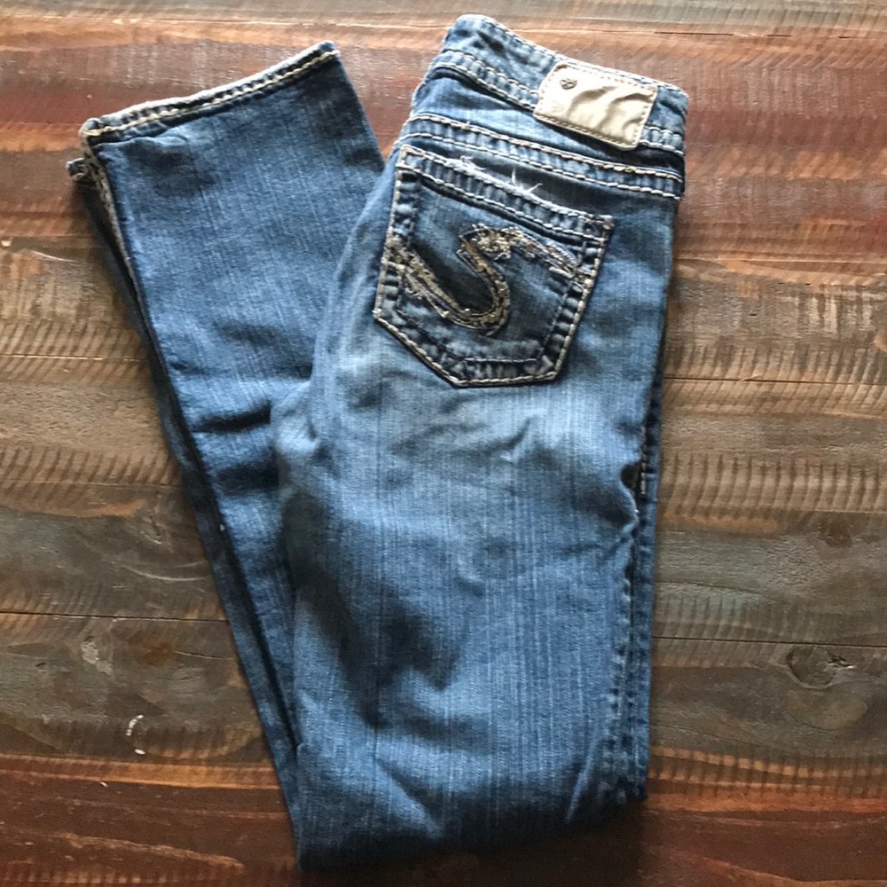 Silver Suki jeans